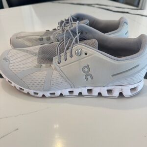 On Running Light Gray Athletic Sneakers